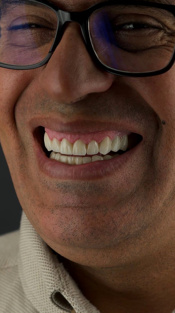 Patient A after treatment